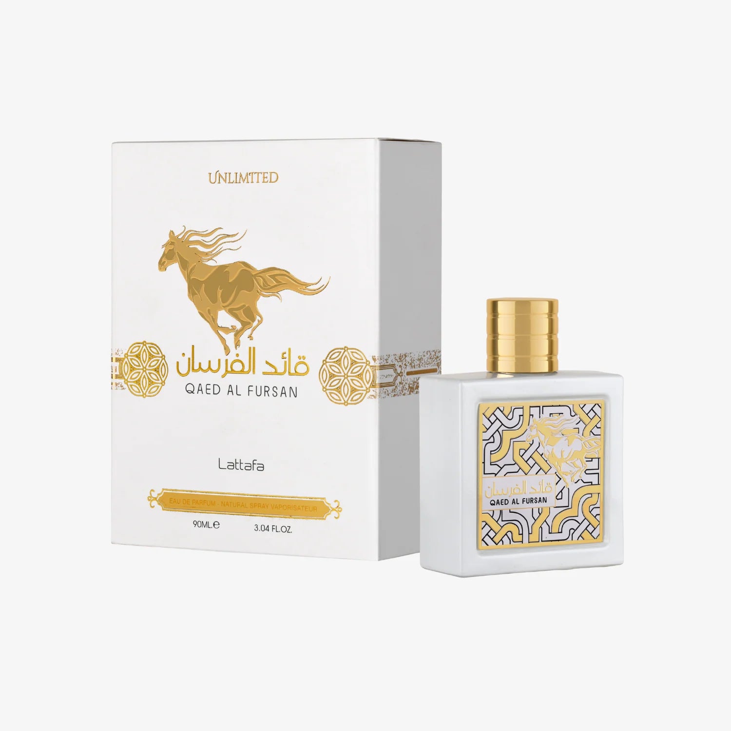 Lattafa Qaed Al Fursan Unlimited Spray Unisex Edp (90ML/3oz)