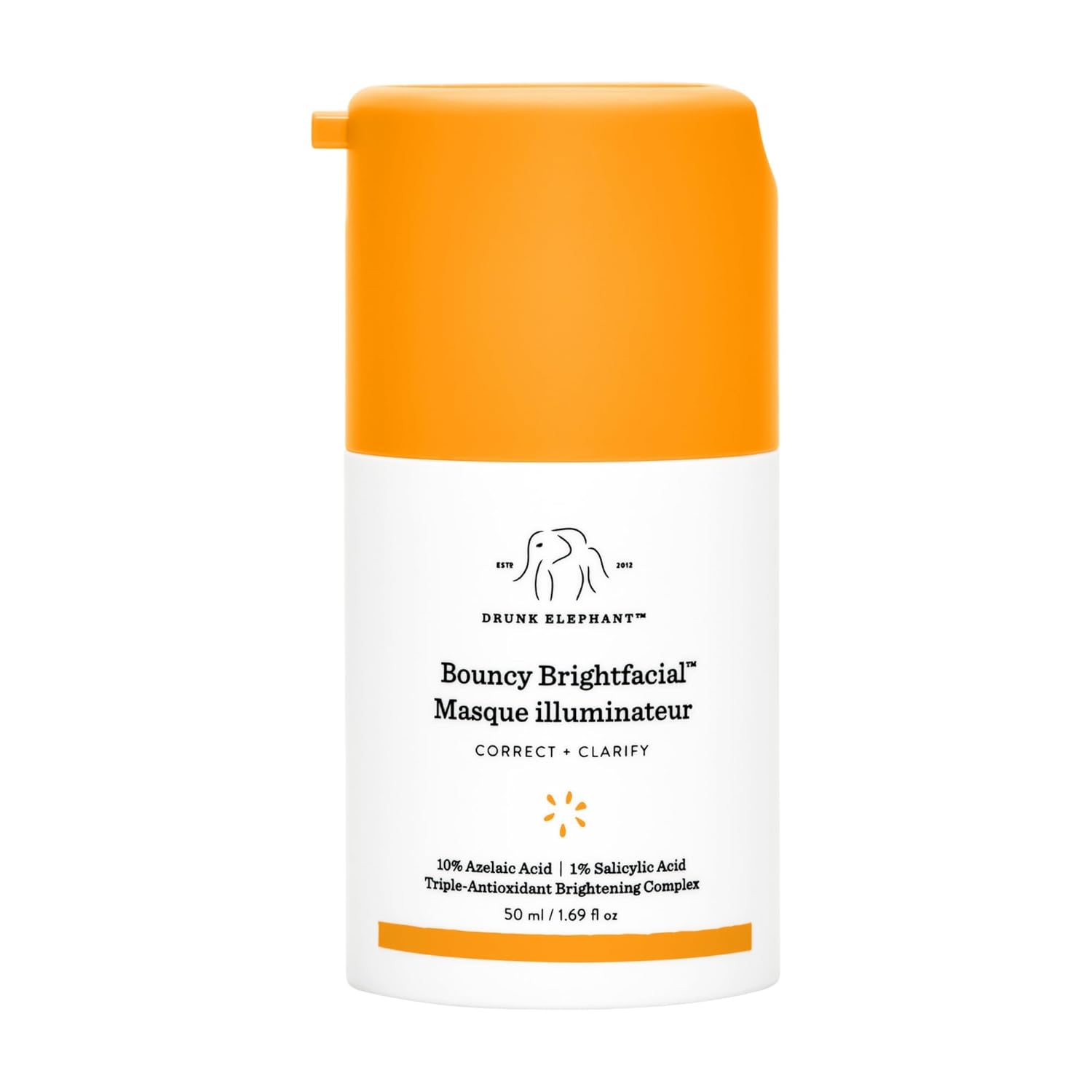 Drunk Elephant Bouncy Brightfacial Brightening Mask