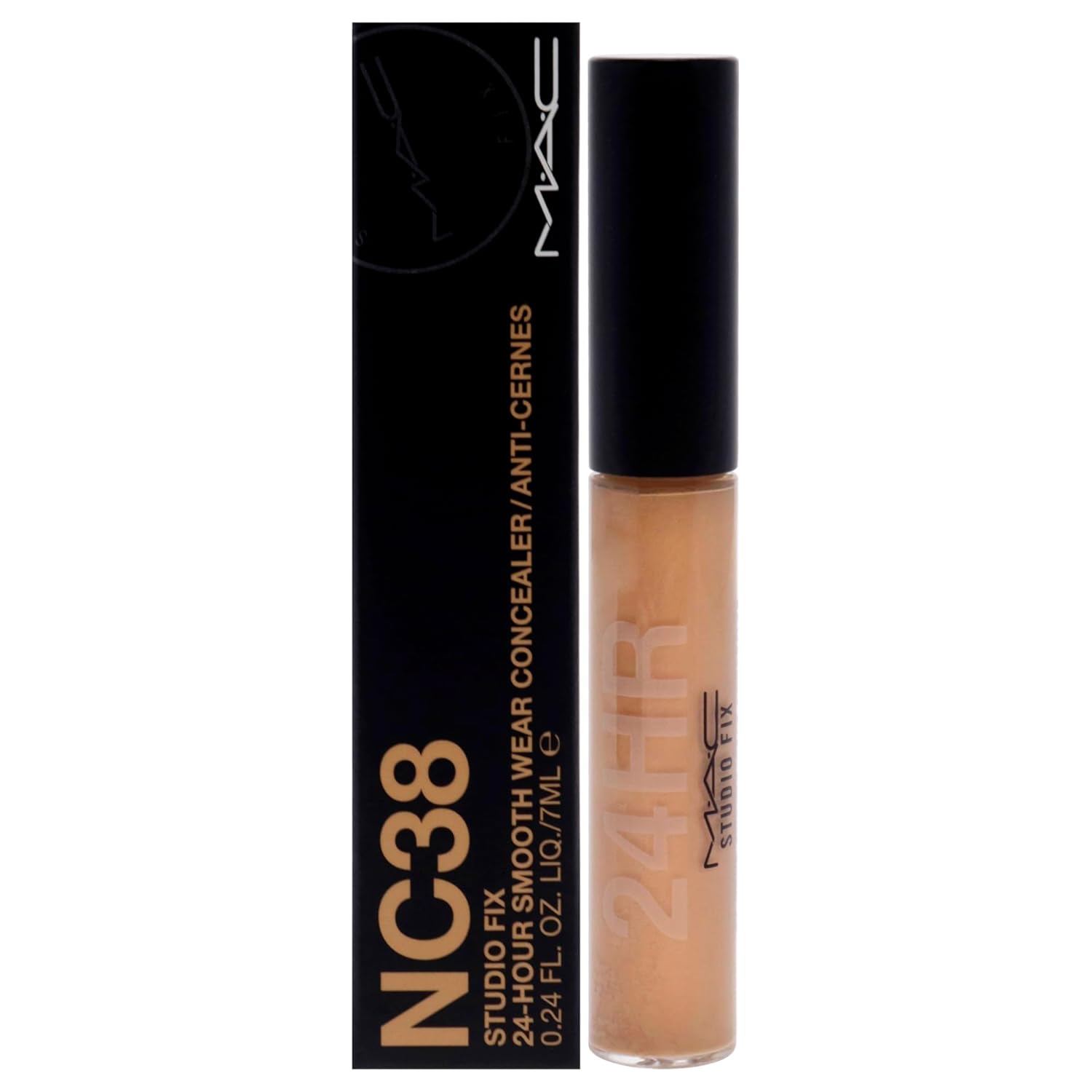 MAC - STUDIO FIX 24-HOUR SMOOTH WEAR CONCEALER NC38 7 ML/0.24 OZ