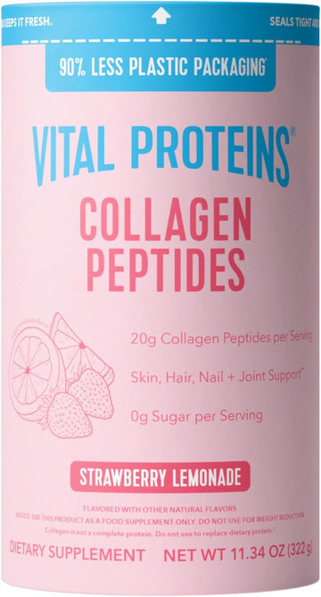 Vital Proteins Strawberry Lemonade Collagen Peptides Powder - 11.34oz