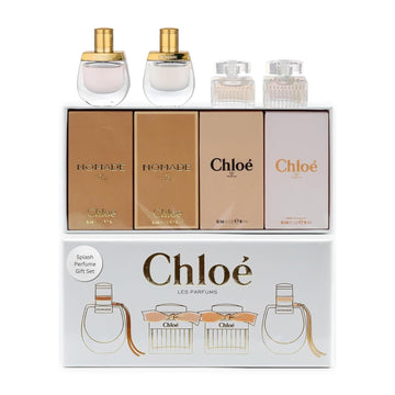 Chloe Mini Set Gift Set : Nomade EDT + Rose Tangerine EDT + EDP + Nomade EDP 0.16oz