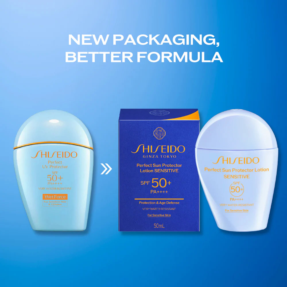 Shiseido Global SunCare Perfect Sun Protector Lotion Sensitive 50mL