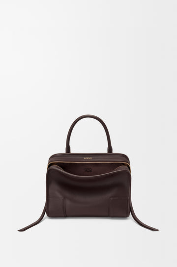 Loewe Small Amazona 180 Bag in Soft Calfskin — White