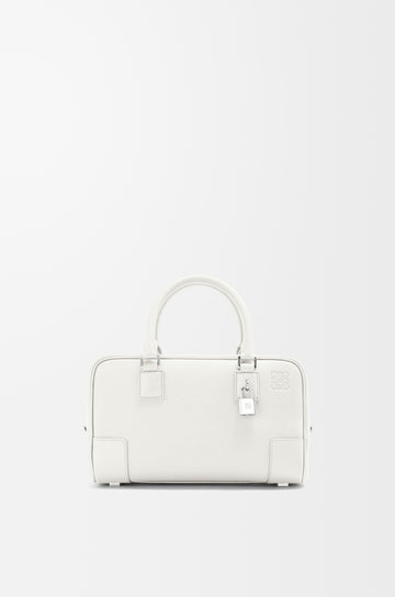 Loewe Amazona 23 Bag in Soft Grained Calfskin — Soft White