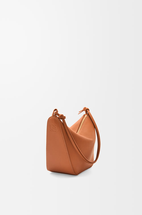Loewe Mini Hammock Hobo in Classic Calfskin — Tan