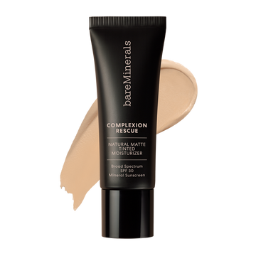 BARE MINERALS - COMPLEXION RESCUE NATURAL MATTE SKIN-PERFECTING TINT MINERAL SPF 30  1.18  OZ