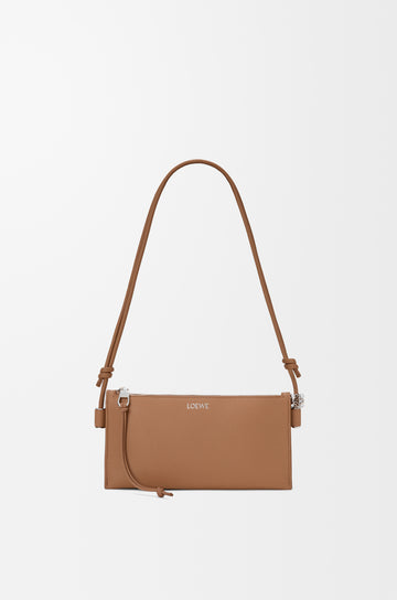 Loewe Joya Pouch in Nappa Calfskin — Mocha
