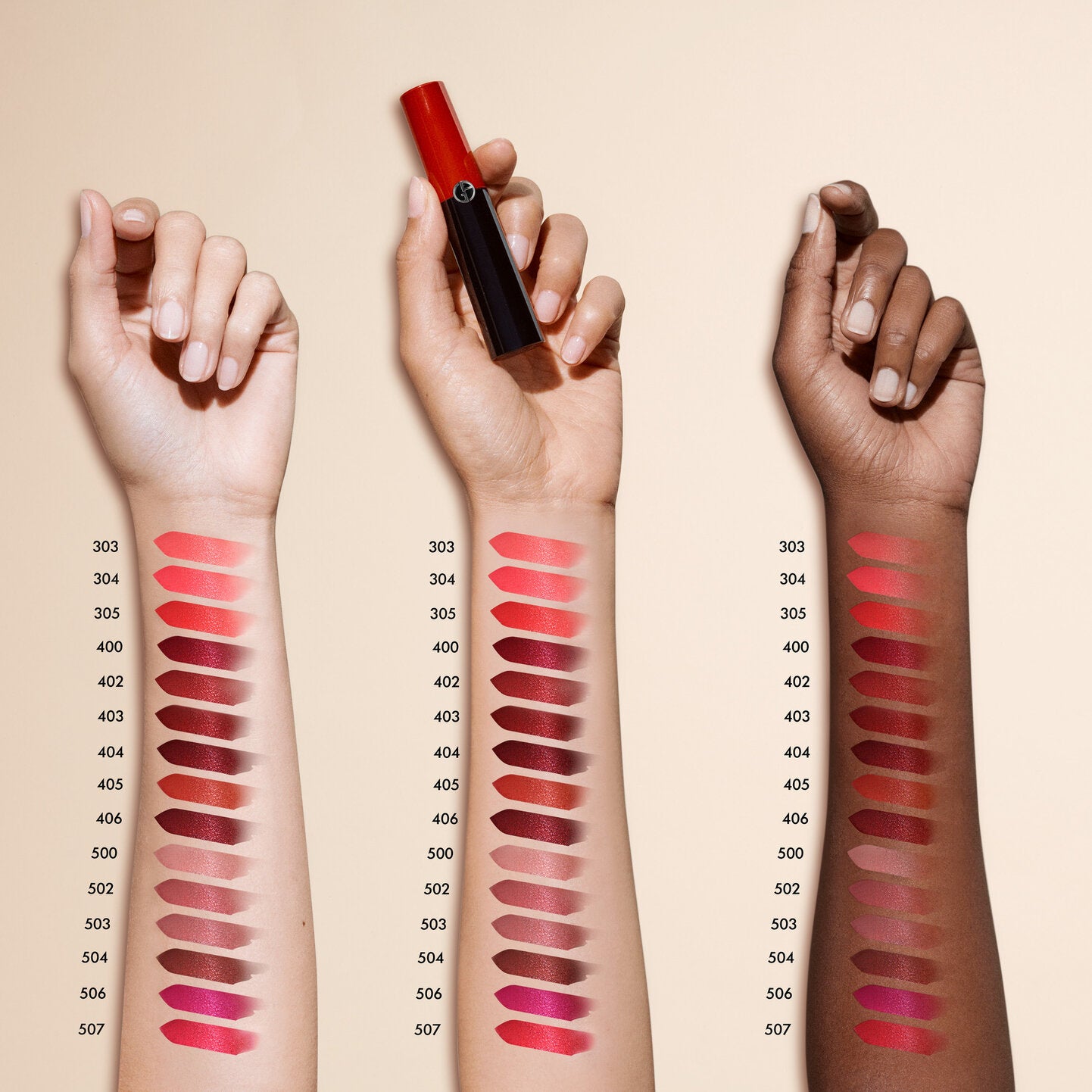 Giorgio Armani Lip Power Longwear Vivid Color Lipstick