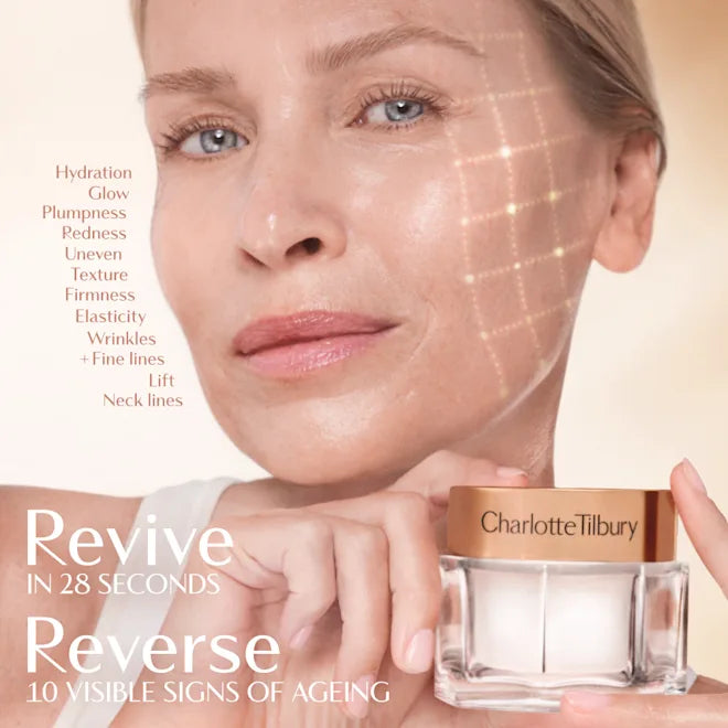 Charlotte Tilbury Magic Cream Moisturizer With Hyaluronic Acid 1.7 Oz