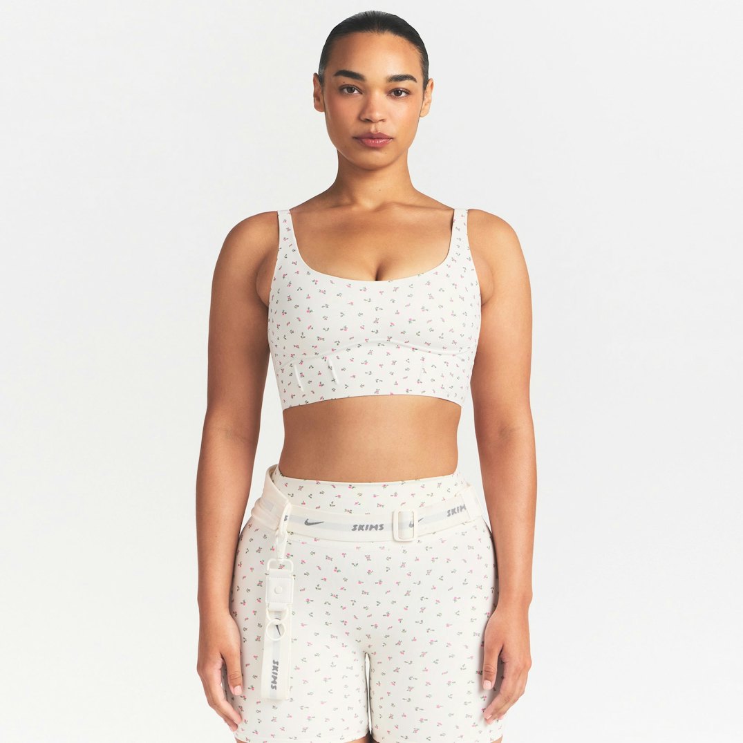 NikeSKIMS Matte Longline Corset Bra