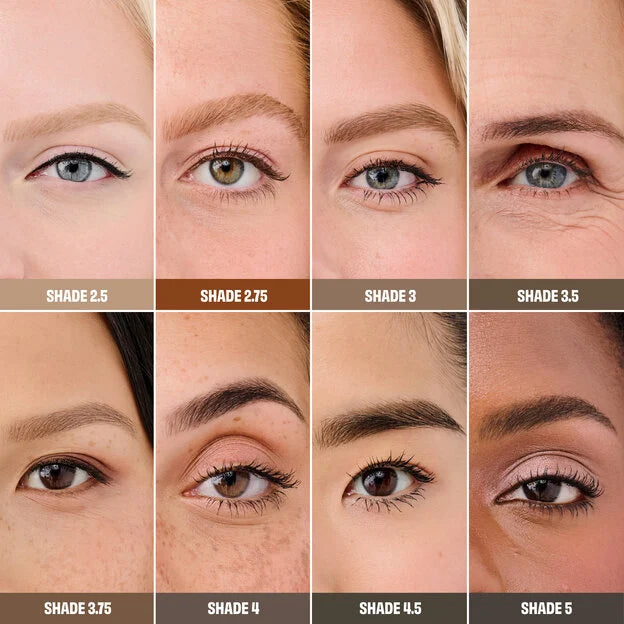 BENEFIT COSMETICS-MIGHTY FINE BROW SUPERFINE TRIPLE TIP PEN (0.5ML/0.01OZ)