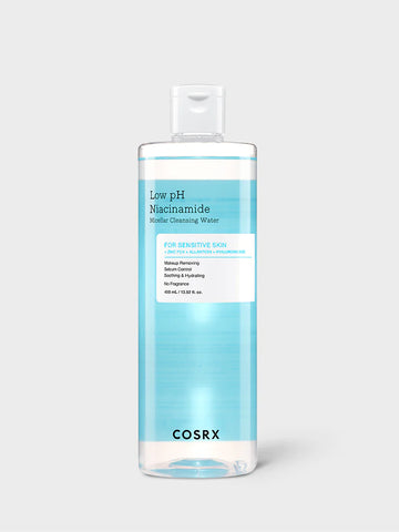 Cosrx-low ph niacinamide micellar cleansing water (400ml/13.5oz)