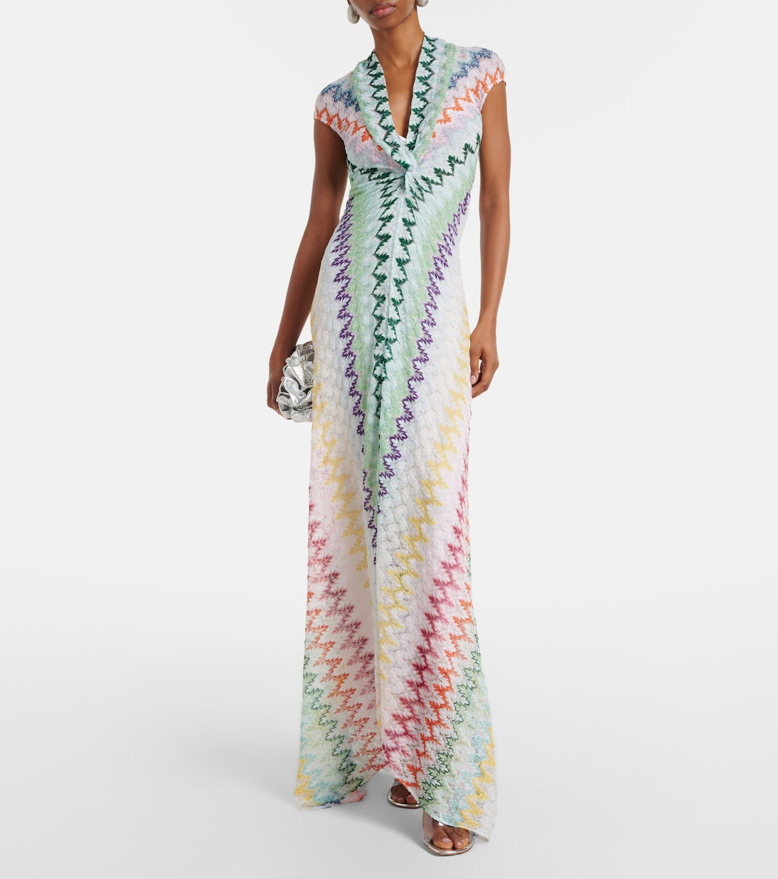 Missoni Zigzag Lame Maxi Dress