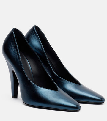 Alaia 90 Leather Pumps