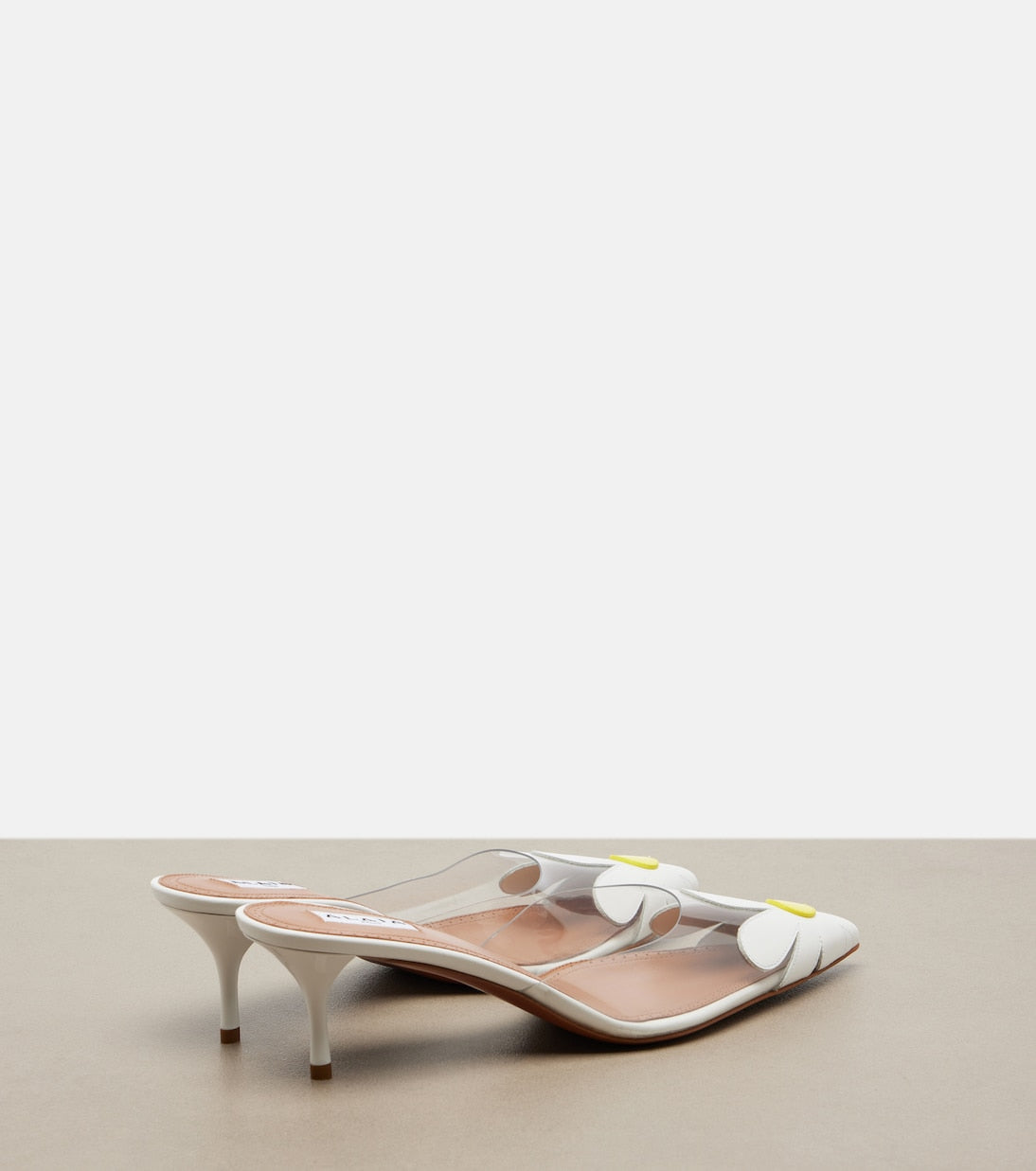 Alaia Bloom Floral Mules