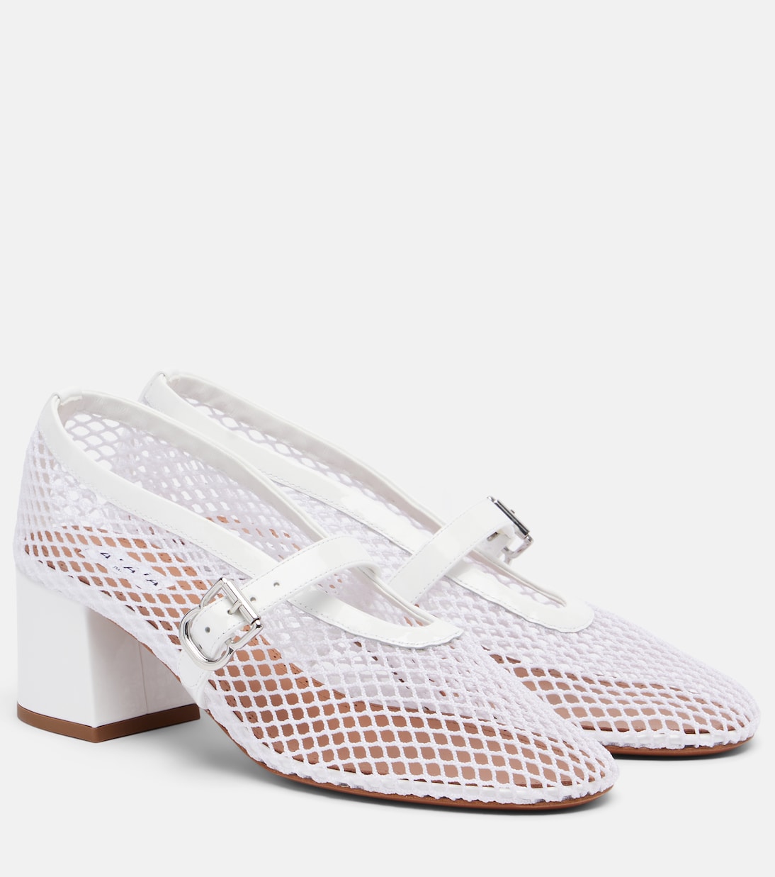 Alaia Babies Mesh Mary Jane Pumps