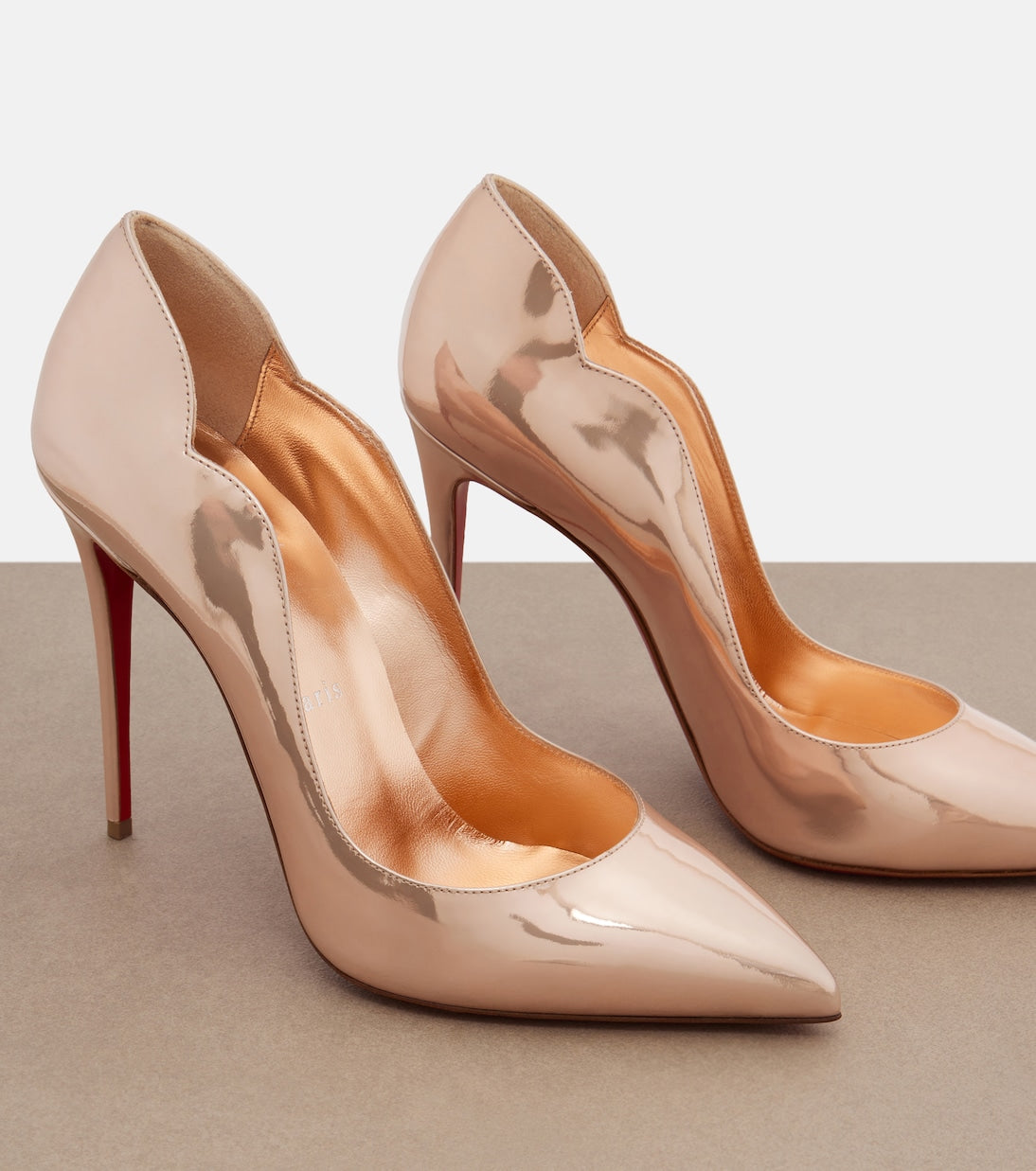 Christian Louboutin Hot Chick Patent Leather Pumps