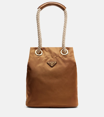 Prada Prada Mariner Re Nylon Small Bucket Bag