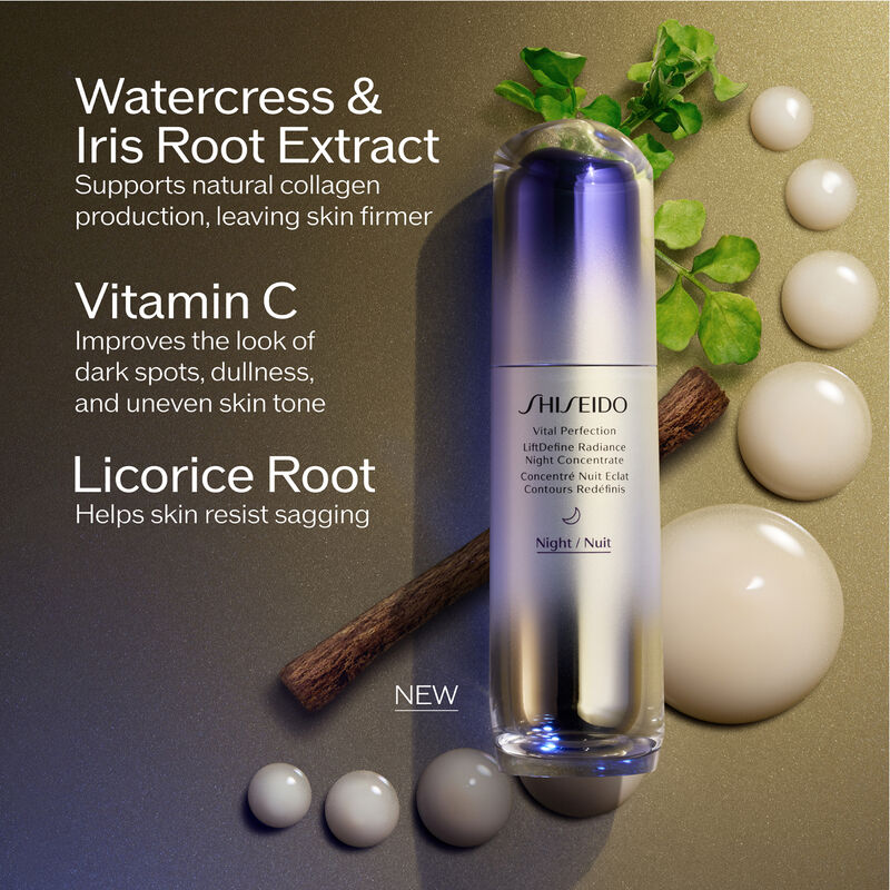 Shiseido Vital Perfection LiftDefine Radiance Night Concentrate 40mL
