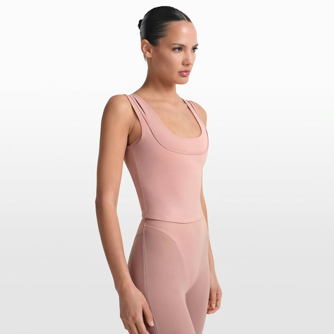 NikeSKIMS Matte Double Strap Scoop Tank
