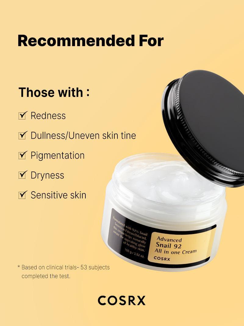 Cosrx-advanced snail 92 all in one cream (100gr/3.52oz)