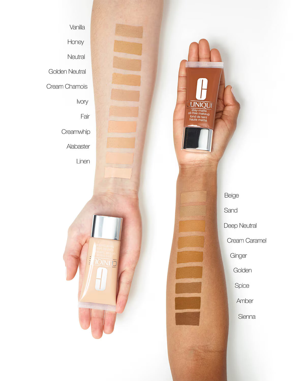 CLINIQUE - STAY MATTE OIL FREE MAKEUP - SAND #7KXC19  1  OZ