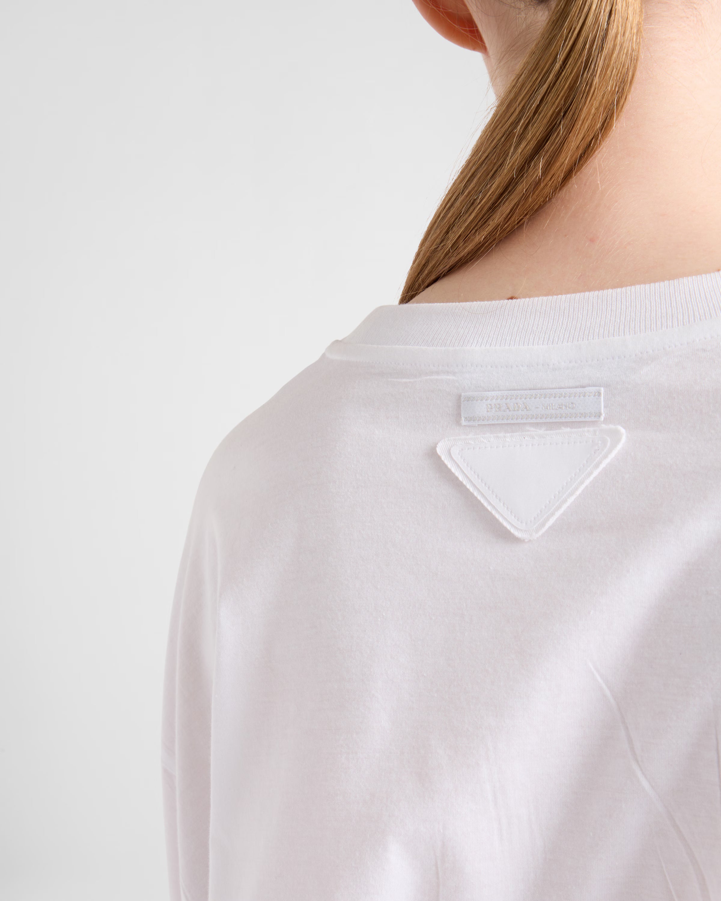 Long-sleeved jersey T-shirt