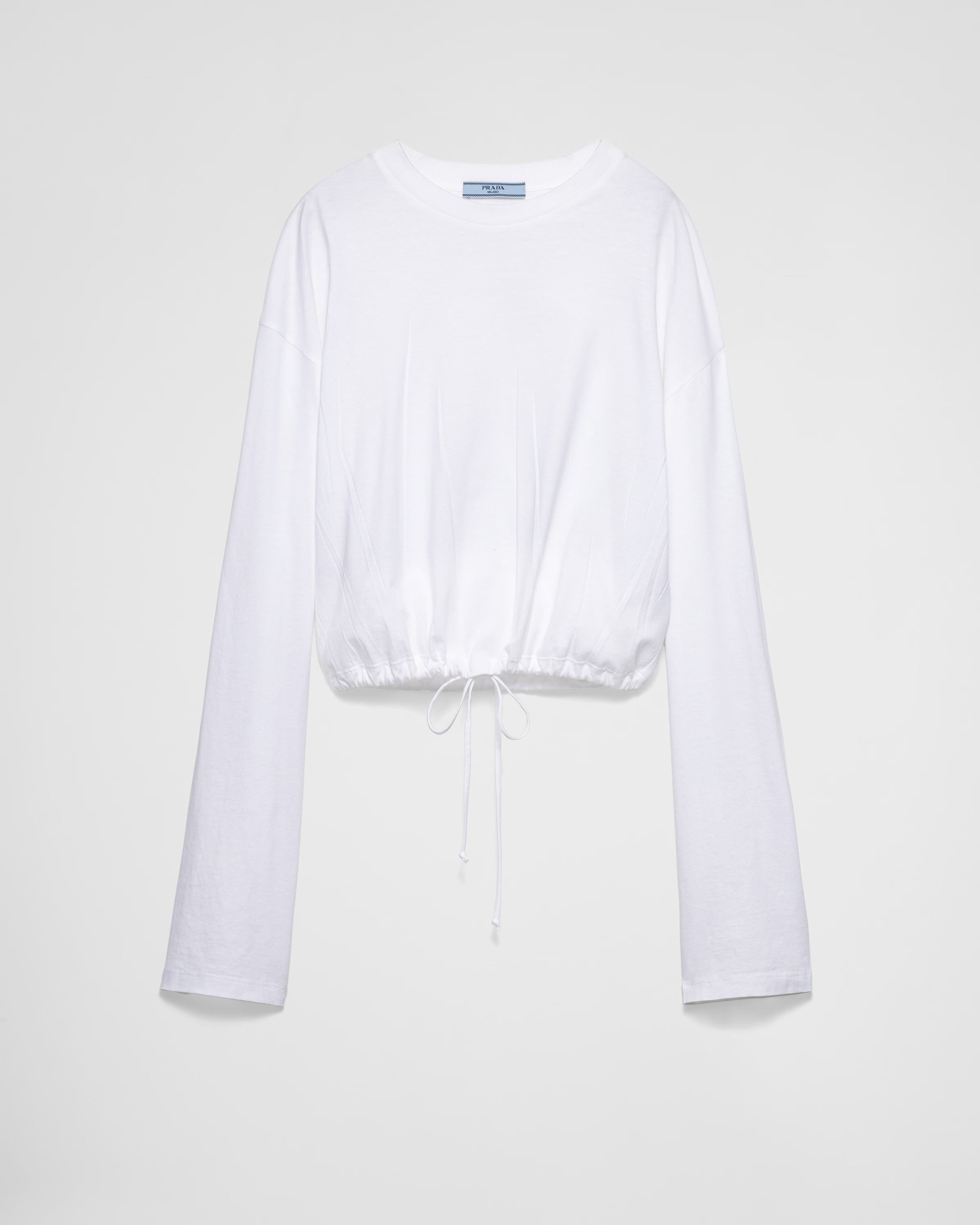 Long-sleeved jersey T-shirt