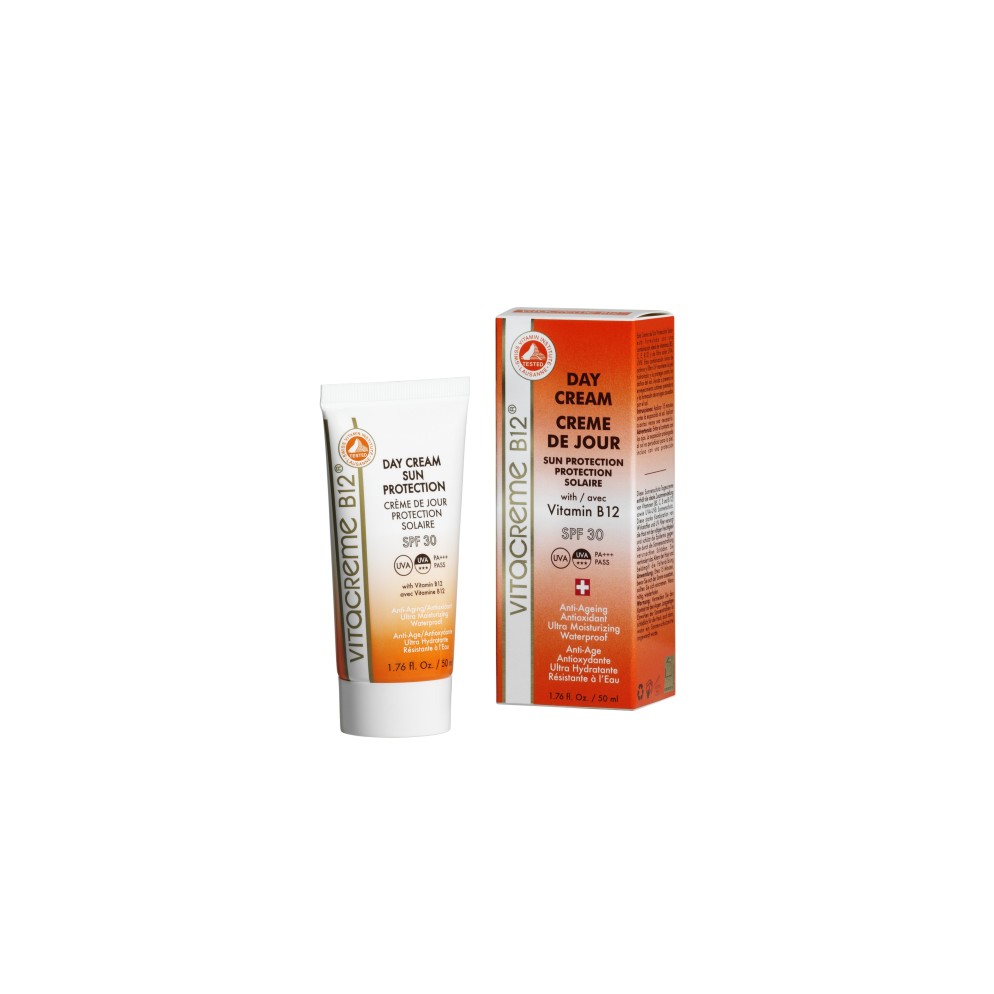 Valmont Vitacreme B12 Day Cream Sun Protection With SPF 30 1.76 Oz/50 Ml