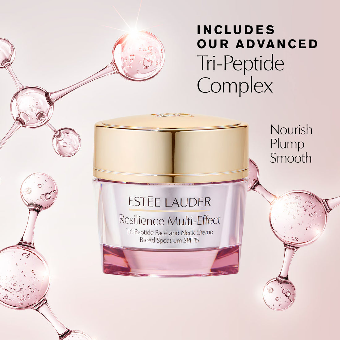Estee Lauder Resilience Multi Effect Tri-peptide Face & Neck Creme 1.7 Oz