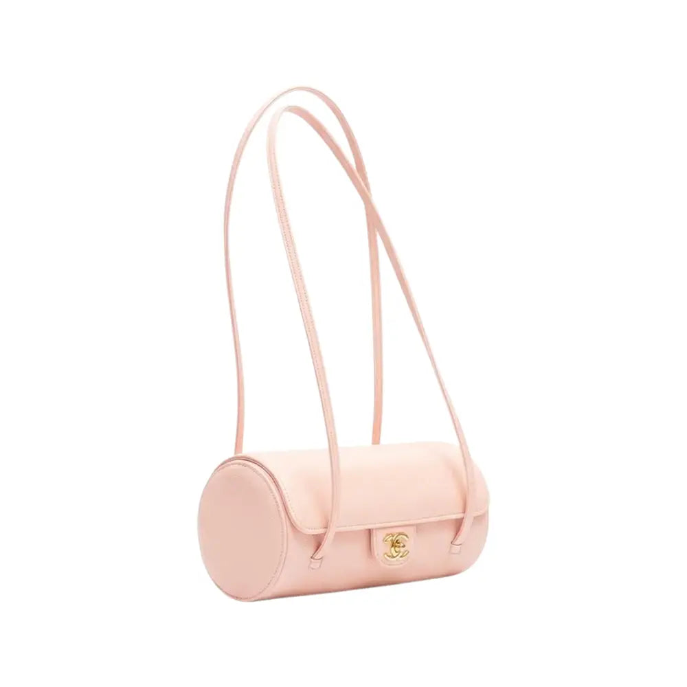 Chanel 26 Jennie Mini Bowling Bag Caviar Leather Light Pink LGHW