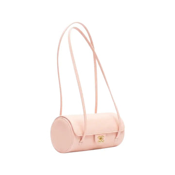 Chanel 26 Jennie Mini Bowling Bag Caviar Leather Light Pink LGHW