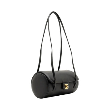 Chanel 26 Jennie Mini Bowling Bag Caviar Leather Black LGHW