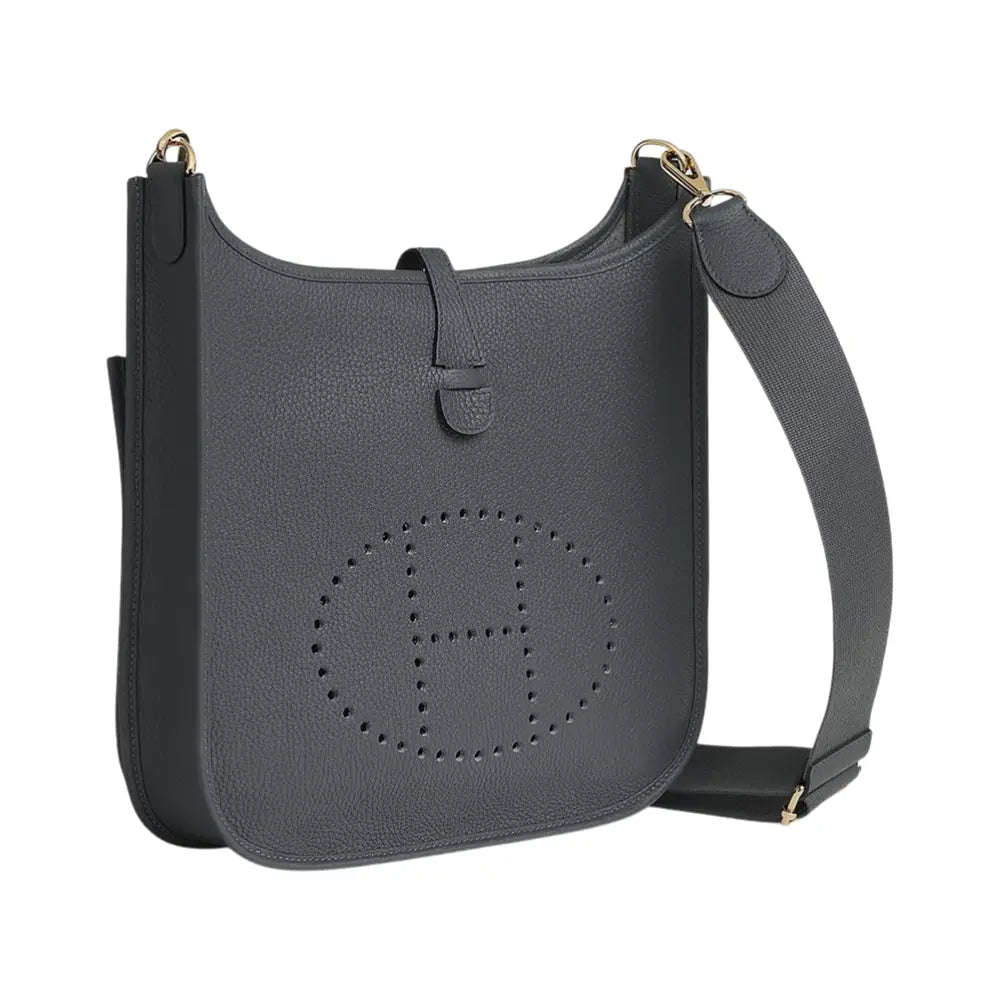 Hermès Evelyne PM Gris Misty Clemence GHW