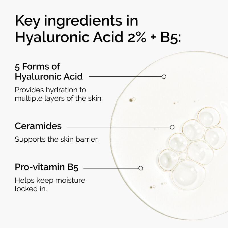 The ordinary-hyaluronic acid 2% + b5 multi-depth hydration serum (30ml/1oz)