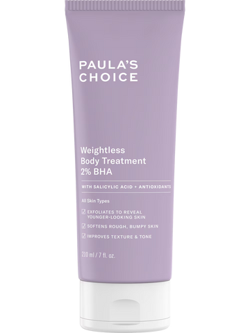 Paula's Choice Weightless Body Treatment 2% BHA Lotion 7oz